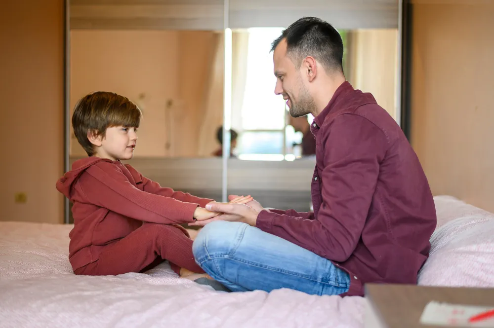 真似して欲しくない言葉遣いをした我が子にどう関わるのか